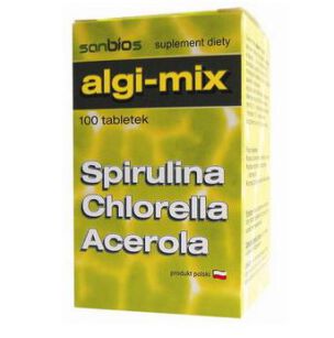 Sanbios Algi Mix (spirulina,chlorella,acerola) 100tab