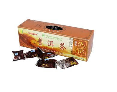 Meridian herbata czerwona PU-ERH w kostkach 125g 40szt
