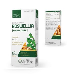 Medica Herbs Boswellia Kadzidłowiec 350mg 60kaps
