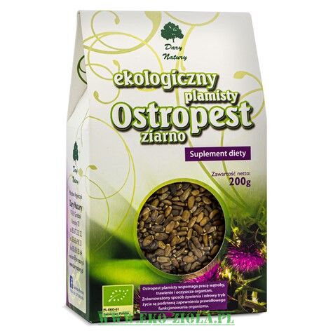 Dary Natury Ostropest plamisty ziarno EKO 200g