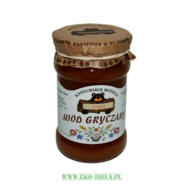 Kosecki Miód z Gryką (Gryczany) 375g