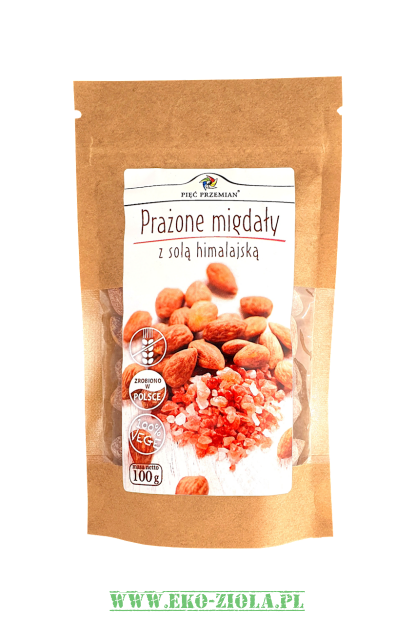Pięć Przemian Prażone migdały z solą himalajską B/GL 100g