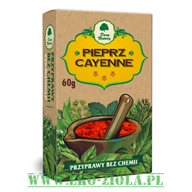 Dary Natury przyprawa Pieprz cayenne 60g