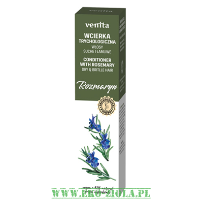 Venita Wcierka trychologiczna - Rozmaryn do włosów suchych i łamliwych 100ml