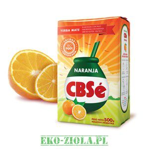 Yerba Mate CBSe Naranja Pomarańczowa 500g
