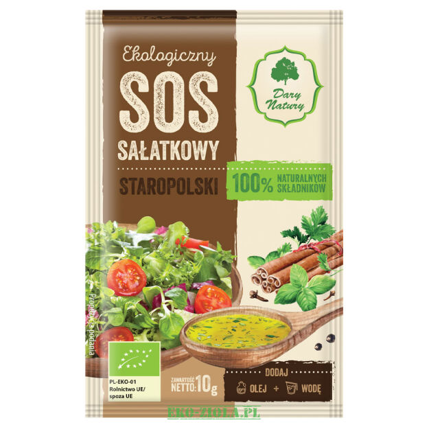 Dary Natury Sos sałatkowy staropolski EKO 10g