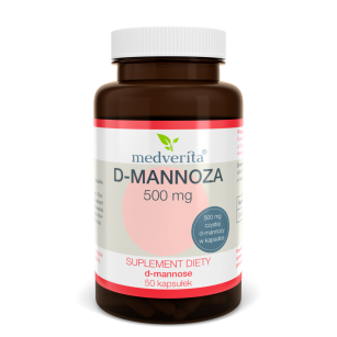 Medverita D-Mannoza 500mg 50kaps