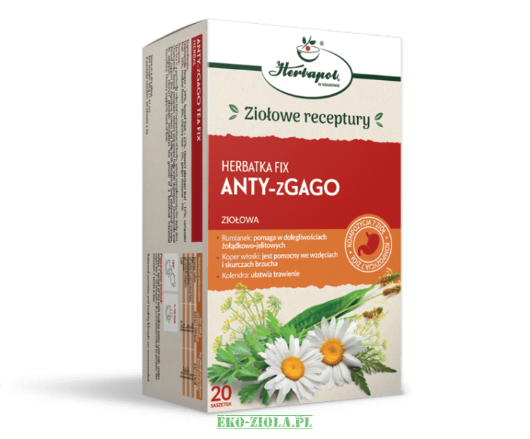 Herbapol Kraków Herbata anty-zgago 20x2g