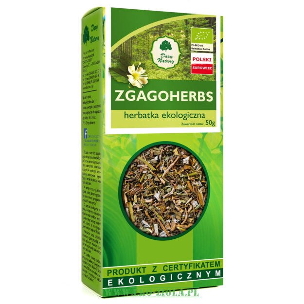 Dary Natury herbatka Zgagoherbs EKO 50g
