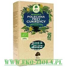 Dary Natury herbatka Polecana przy cukrzycy EKO 25x2g