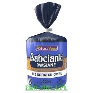 NaturAvena Babcianki owsiane B/C (niebieskie) 100g