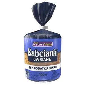 NaturAvena Babcianki owsiane B/C (niebieskie) 100g