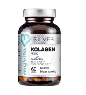 Silver KOLAGEN ARTHRO (hydrolizowany kolagen z dorsza atlantyckiego) 60kaps, MyVita
