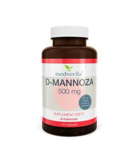 D-Mannoza 500mg 100kaps, Medverita