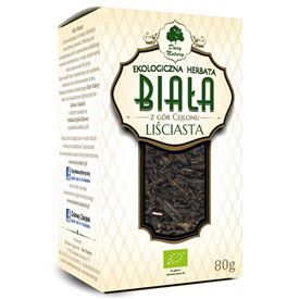EKO Herbata biała liściasta 80g, Dary Natury