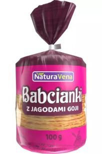 NaturAvena Babcianki z jagodami goji 100g