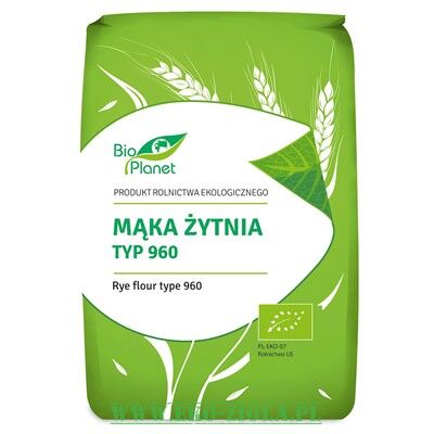 Bio Planet Mąka żytnia typ 960 1kg BIO