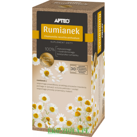 Apteo Herbata Rumianek 30x1,5g