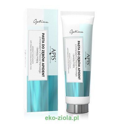 Apis pasta do zębów Apident z minerałami z Morza Martwego (bez fluoru) 100ml