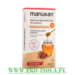 Manukan MALINOWY tabletki na gardło z miodem Manuka 280mg 16tabl do ssania - 2