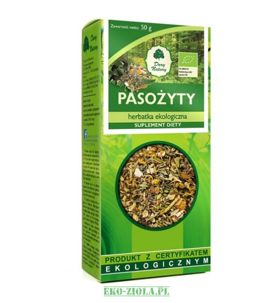 Dary Natury herbatka Pasożyty EKO 50g