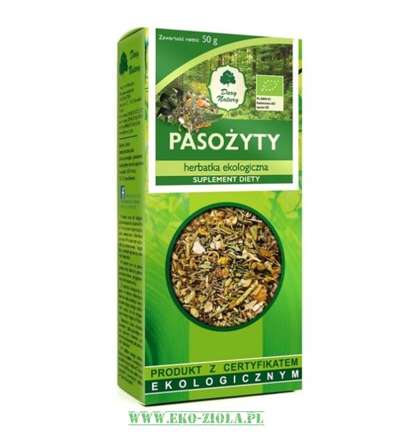 Dary Natury herbatka Pasożyty EKO 50g