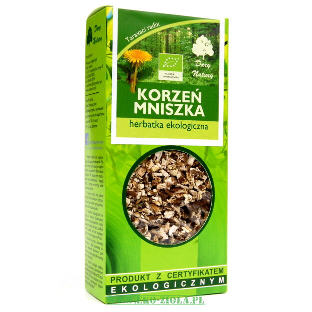 Dary Natury Mniszek korzeń EKO 100g EKOLOGICZNY