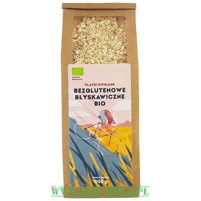 Pięć Przemian Płatki owsiane błyskawiczne B/GL BIO 500g