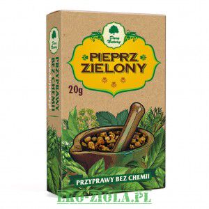 Dary Natury przyprawa Pieprz zielony ziarnisty 20g