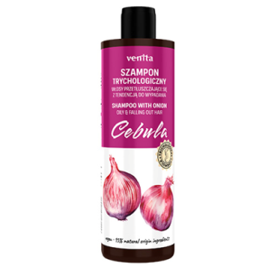 Venita Szampon Trychologiczny Cebula do włosów przetłuszczających z tendencją do wypadania 300ml