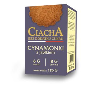 Malwa Food Ciastka Cynamonki z jablkiem 150g