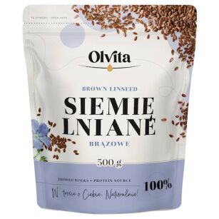 Olvita Siemię lniane brązowe 500g