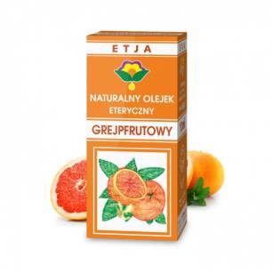 Naturalny Olejek eteryczny Grejpfrutowy 10ml, Etja