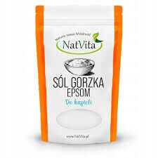NatVita Siarczan magnezu do kapieli 1000g