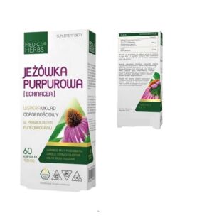 Medica Herbs Jeżówka purpurowa (Echinacea) 420mg 60kaps