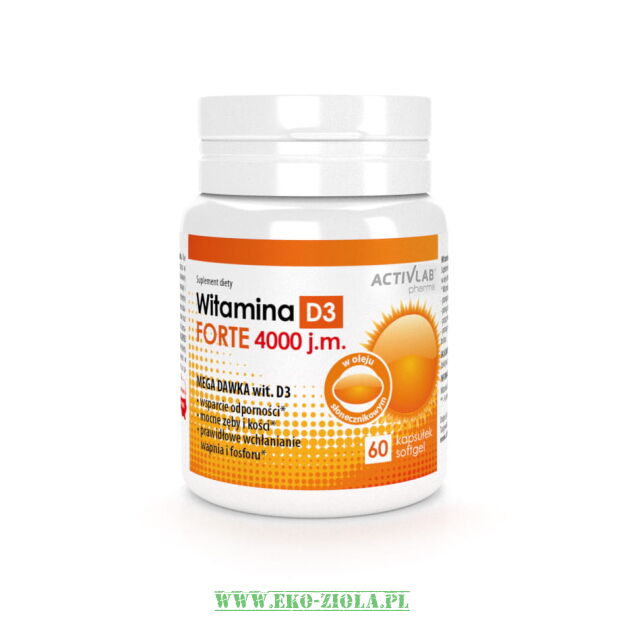 ActivLab Witamina D3 Forte 4000 60kaps