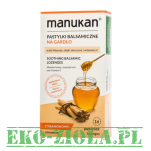Manukan CYNAMONOWY tabletki na gardło z miodem Manuka 280mg 16tabl do ssania - 2