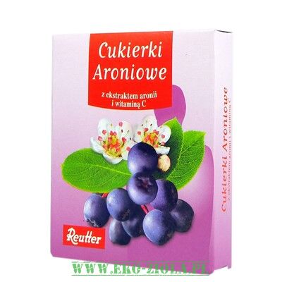 Reutter Cukierki Aroniowe 50g