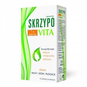 Skrzypovita 1 dziennie  (biotyna) 42tab 
