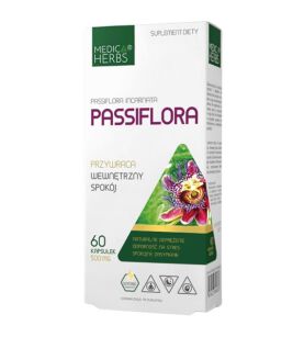 Medica Herbs Passiflora (męczennica) 500mg 60kaps