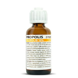 Herbapol Kraków Krople Propolisowe 10% z pyłkiem pszczelim 35ml