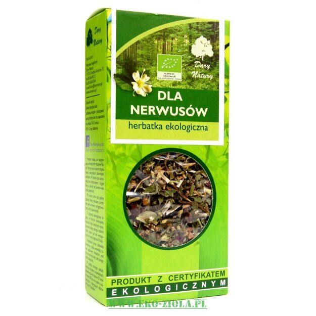 Dary Natury herbatka Dla nerwusów EKO 50g