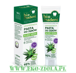BioMadent Pasta do zębów Aloe Vera łagodząca (bez fluoru) 100ml - 2