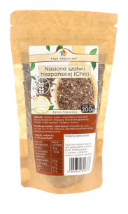 Pięć Przemian Chia nasiona B/GL 200g