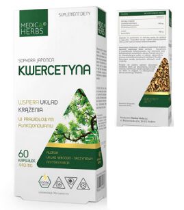 Kwercetyna 440mg 60kaps, Medica Herbs