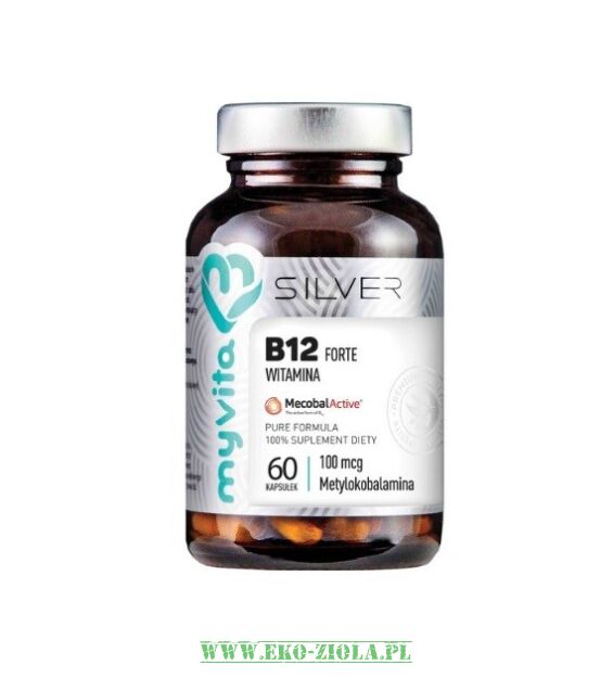 MyVita Silver Pure Witamina B12 (metylokobalamina) 100mcg 60kaps