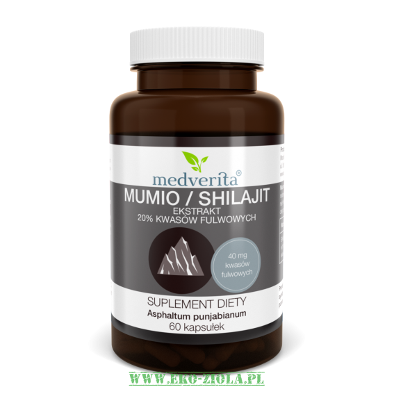 Medverita Shilajit Mumio 200mg 60kaps
