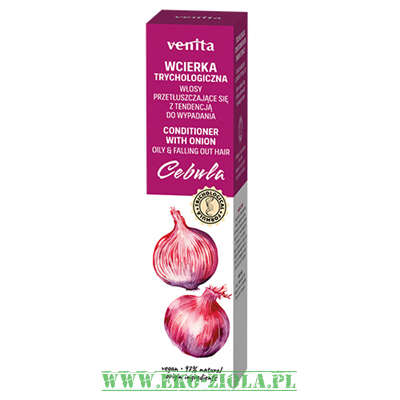 Venita Wcierka trychologiczna - Cebula do włosów przetłuszczających z tendencją do wypadania 100ml