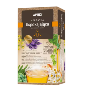 Apteo herbata Uspokajająca z pomarańczą 20x2g