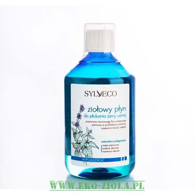 Sylveco Ziołowy Płyn do płukania jamy ustnej 500ml